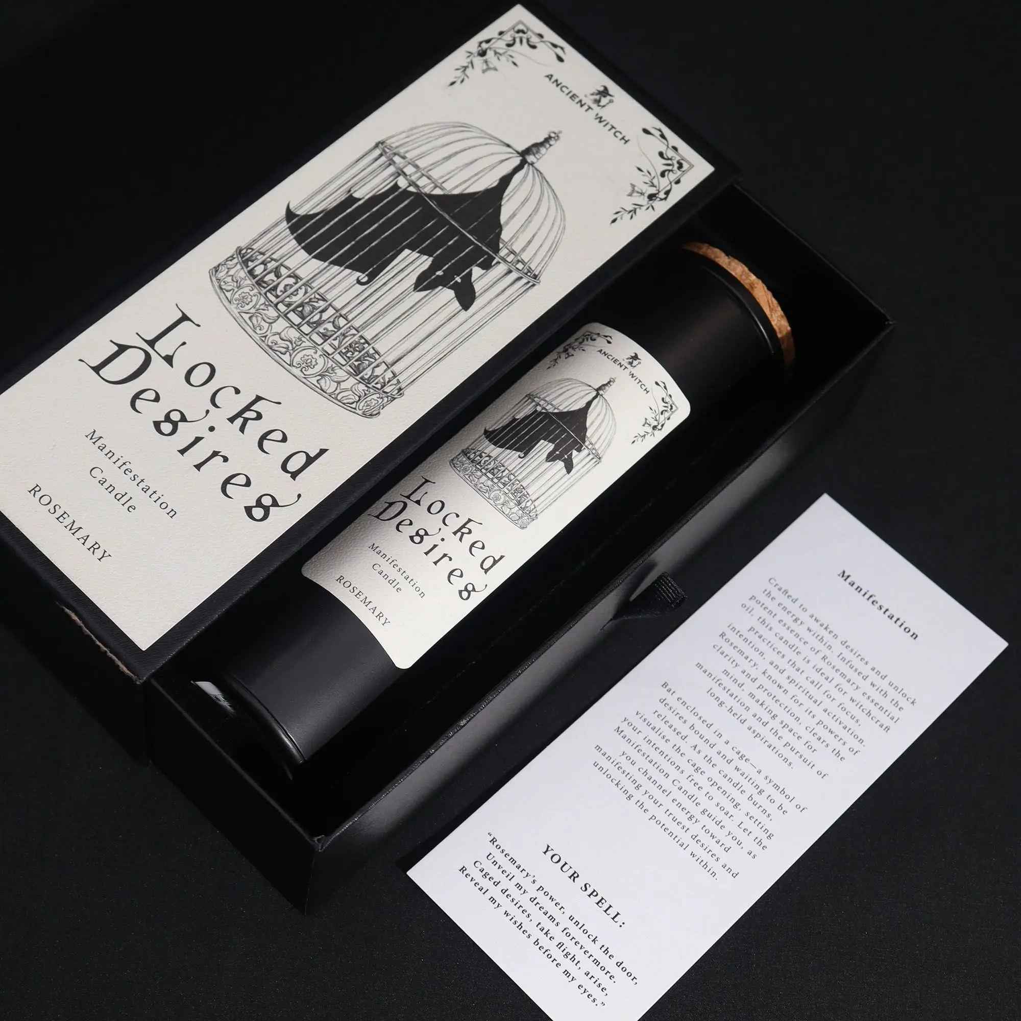 Ancient Witch Candles - Purification for Locked Desires - Ignara Living