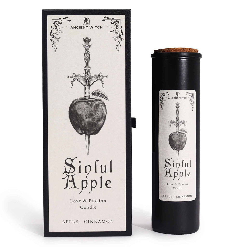 Ancient Witch Candles - Sinful Apple Purification Candle - Ignara Living
