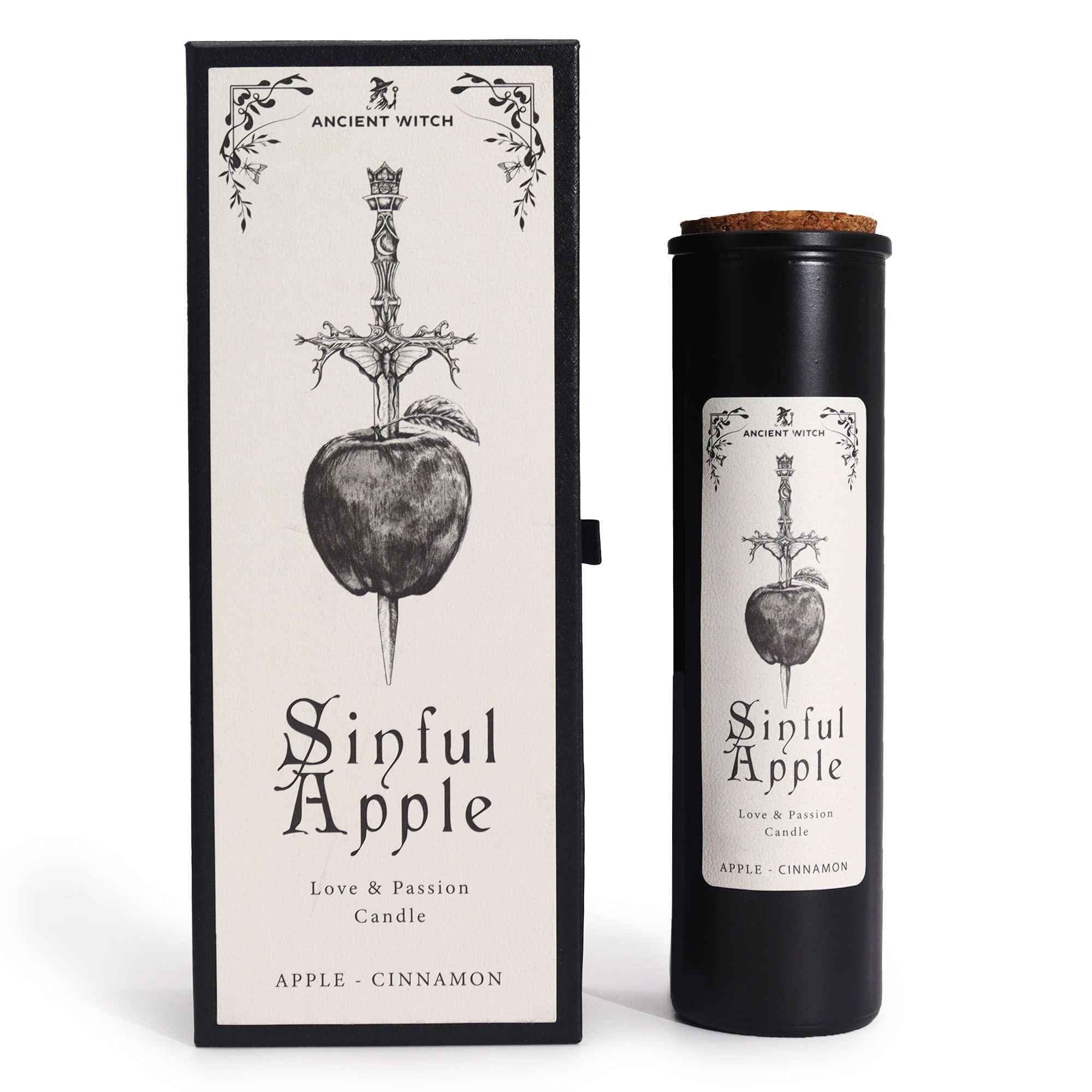 Ancient Witch Candles - Sinful Apple Purification Candle - Ignara Living