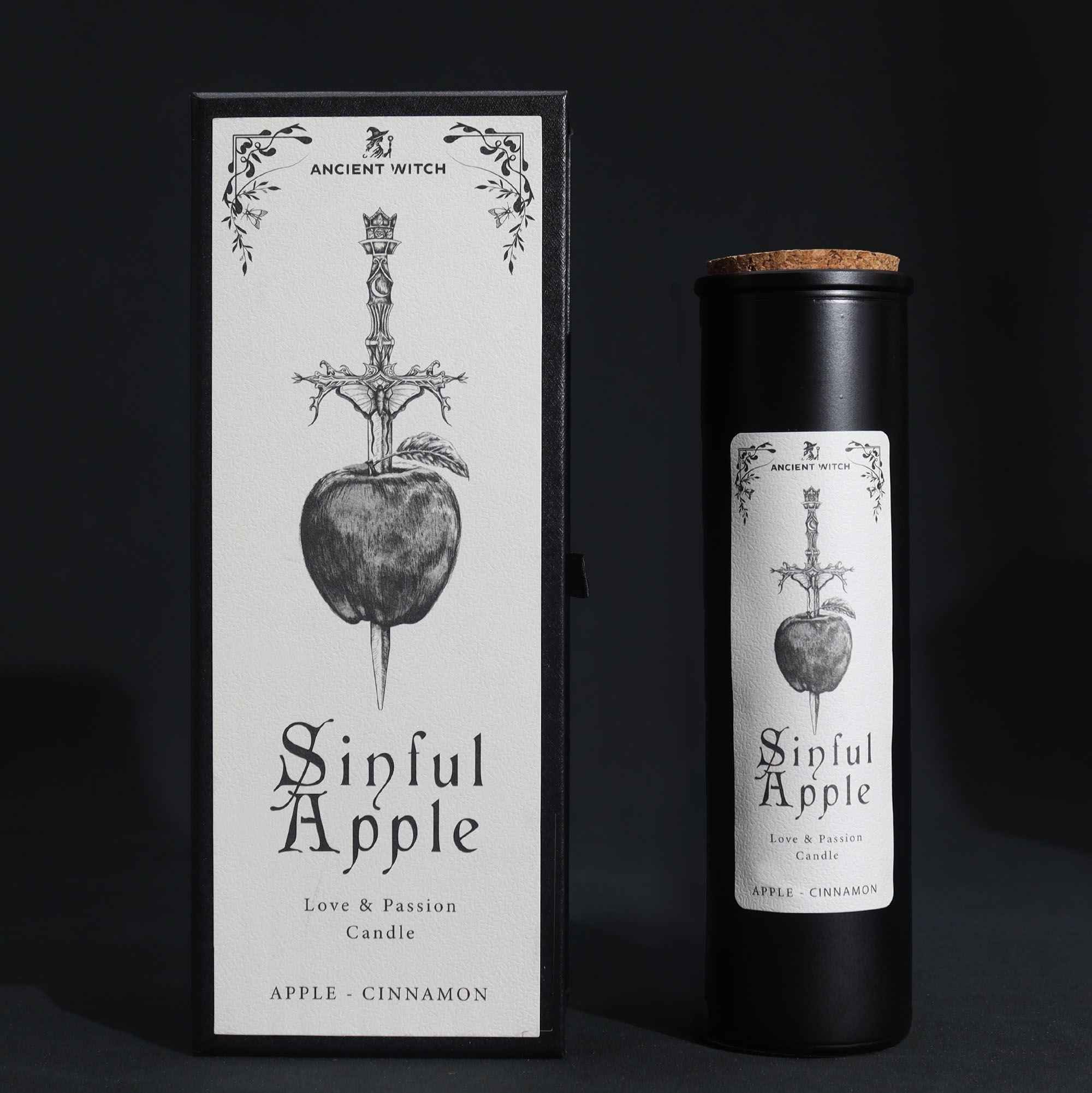 Ancient Witch Candles - Sinful Apple Purification Candle - Ignara Living