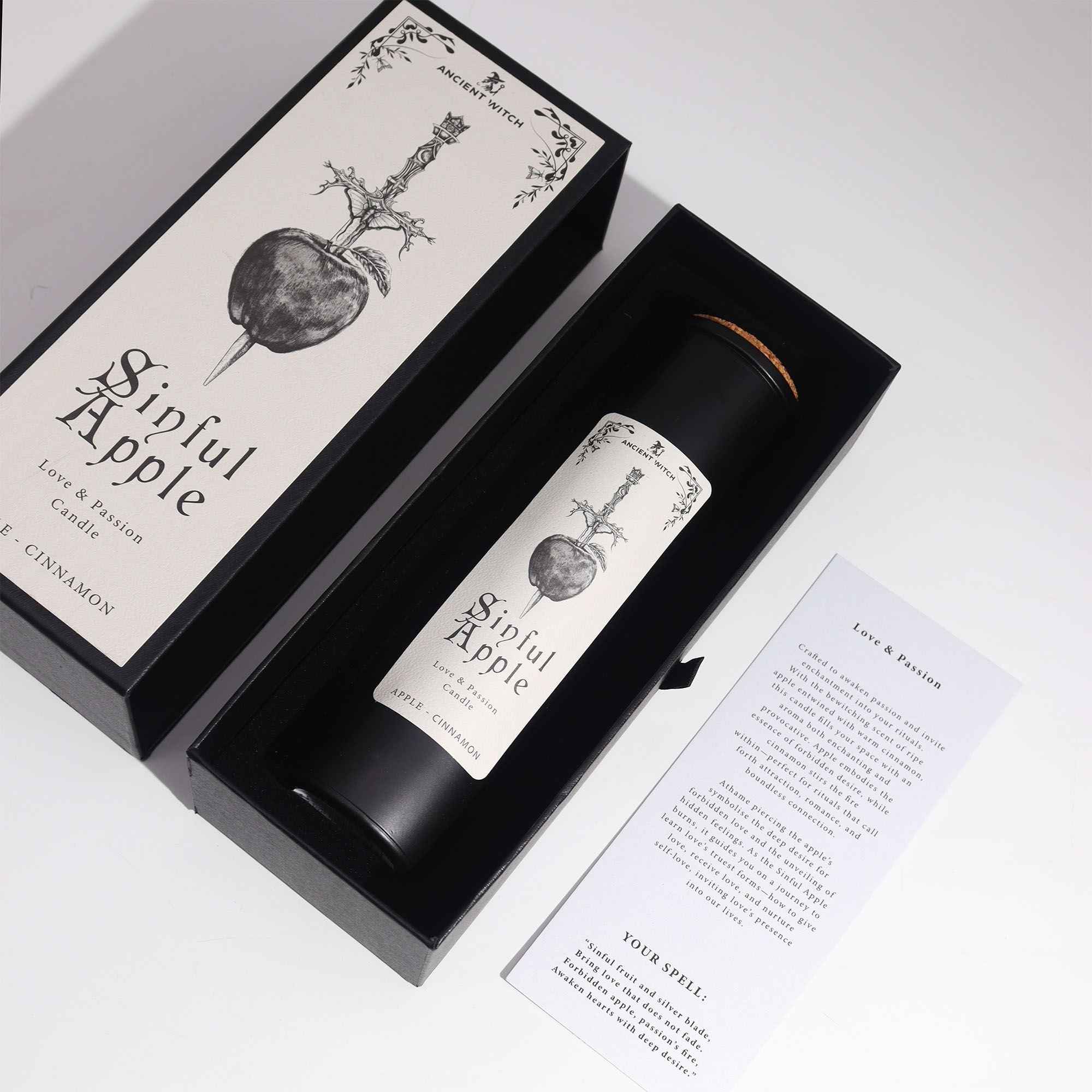Ancient Witch Candles - Sinful Apple Purification Candle - Ignara Living
