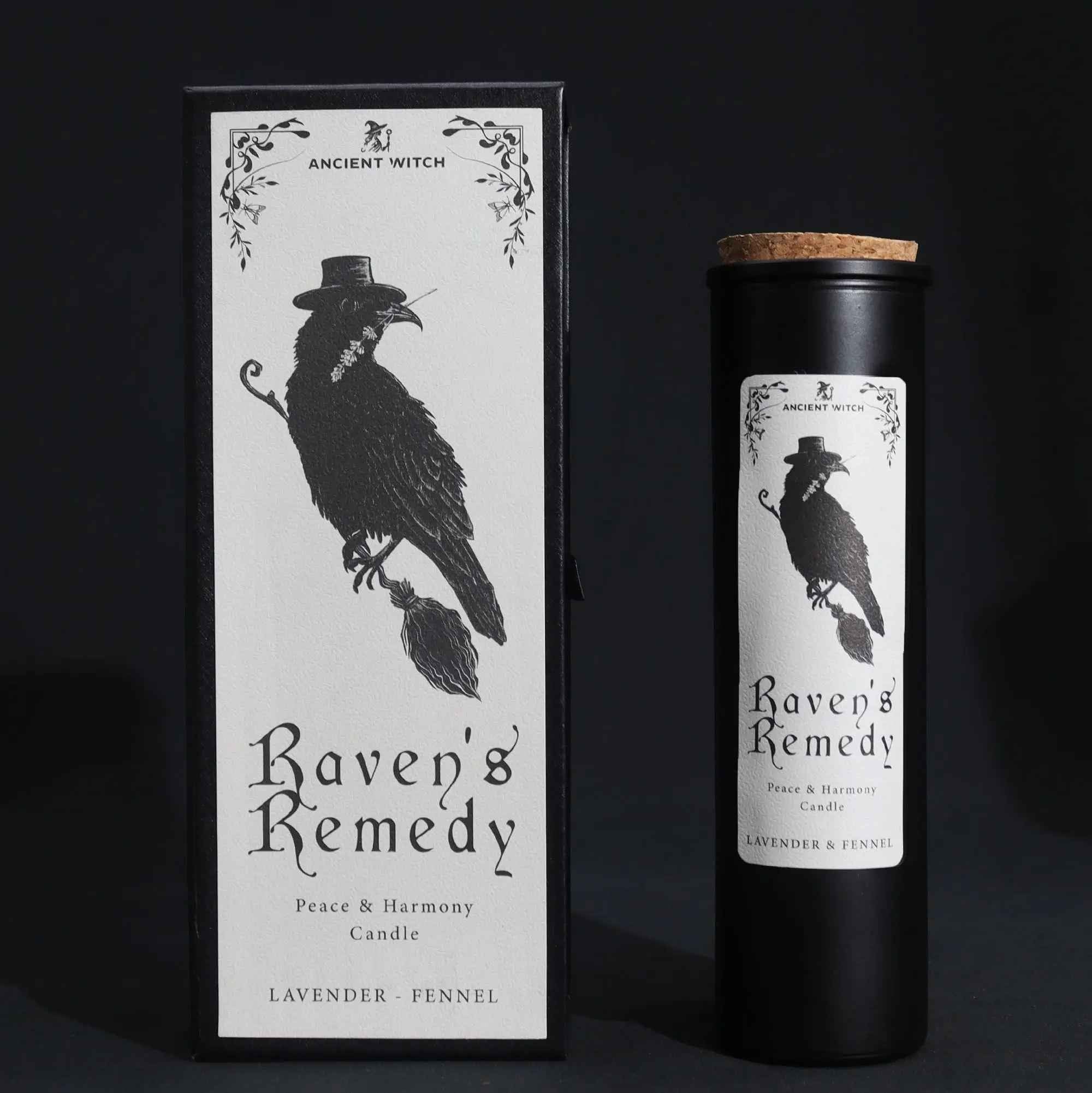 Ancient Witch Purification Candles - Ravens' Remedy for Spiritual Cleansing - Ignara Living
