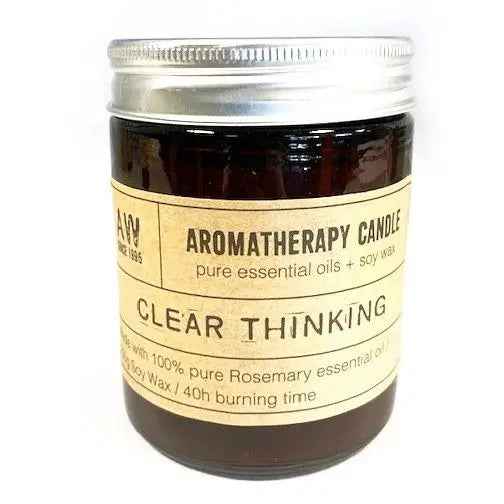 Aromatherapy Soy Candle 200g for Clear Thinking and Relaxation - Ignara Living
