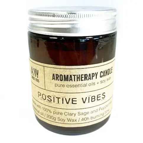 Aromatherapy Soy Candle 200g for Positive Vibes and Relaxation - Ignara Living