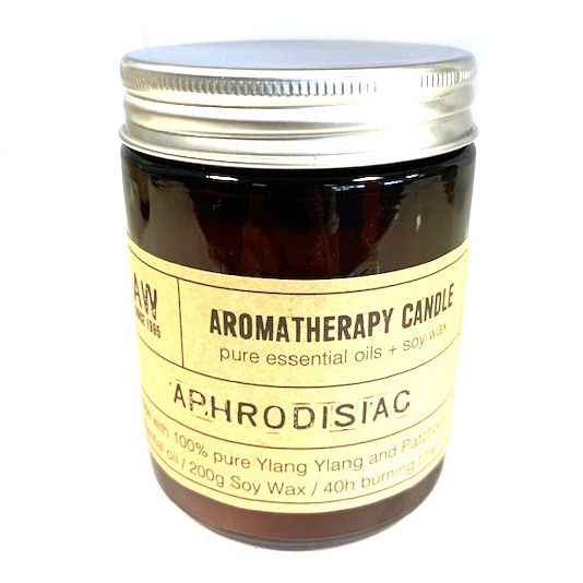Aromatherapy Soy Candle 200g - Natural Aphrodisiac Blend - Ignara Living