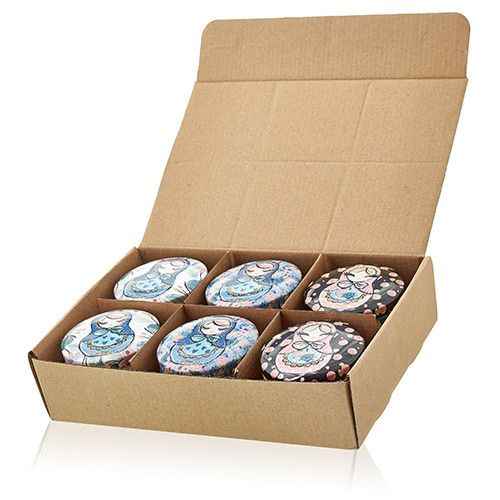 Art Tin Candle - Russian Dolls Candle - Ignara Living