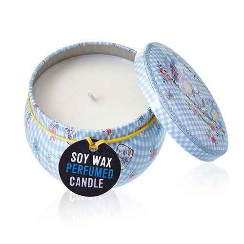 Art Tin Candle with Friendly Messages for a Warm Atmosphere - Ignara Living